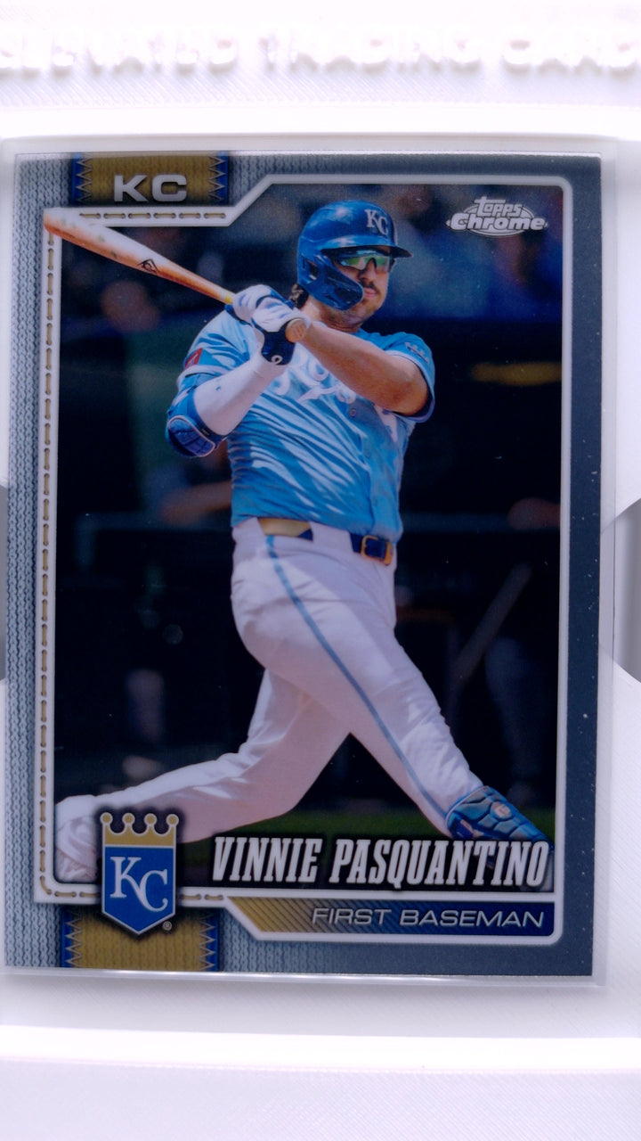 2026 Topps Chrome Baseball Vinnie Pasquantino #162 — Front