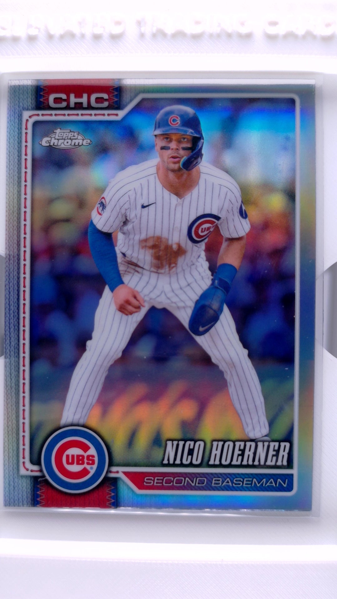 #29 Nico Hoerner Refractor - front