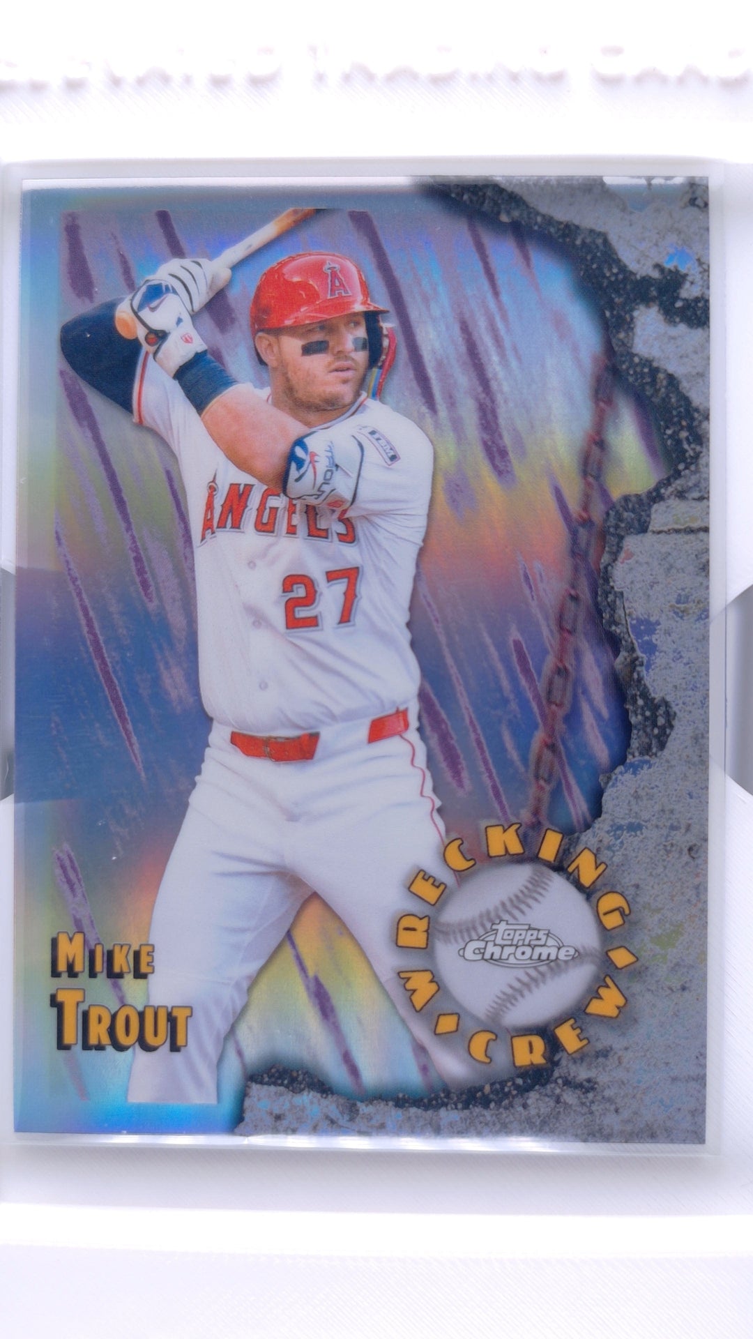 #WC-18 Mike Trout Wrecking Crew - front