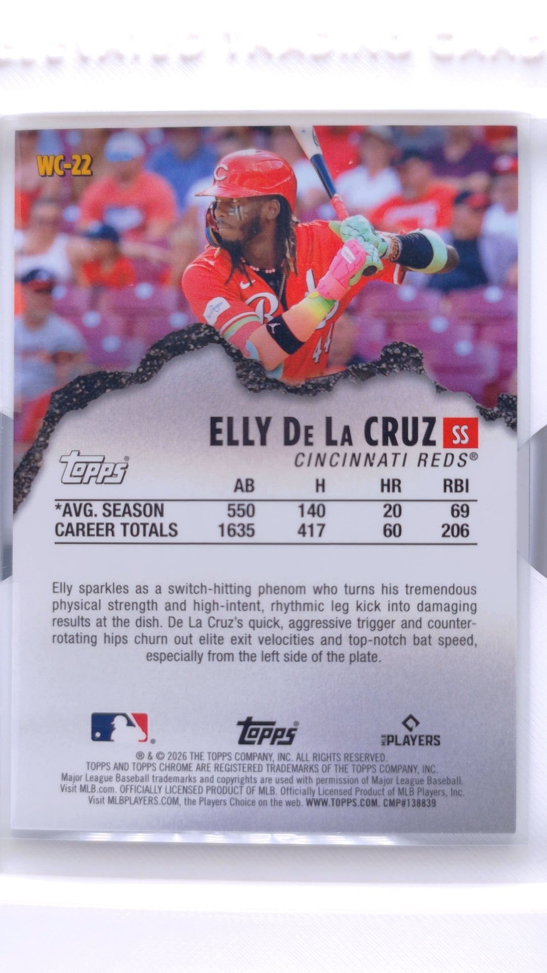 #WC-22 Elly De La Cruz Wrecking Crew - back