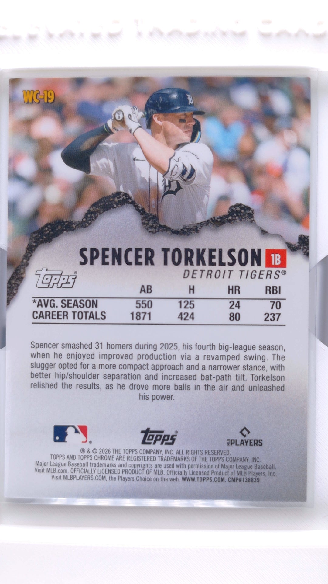 #WC-19 Spencer Torkelson Wrecking Crew - back