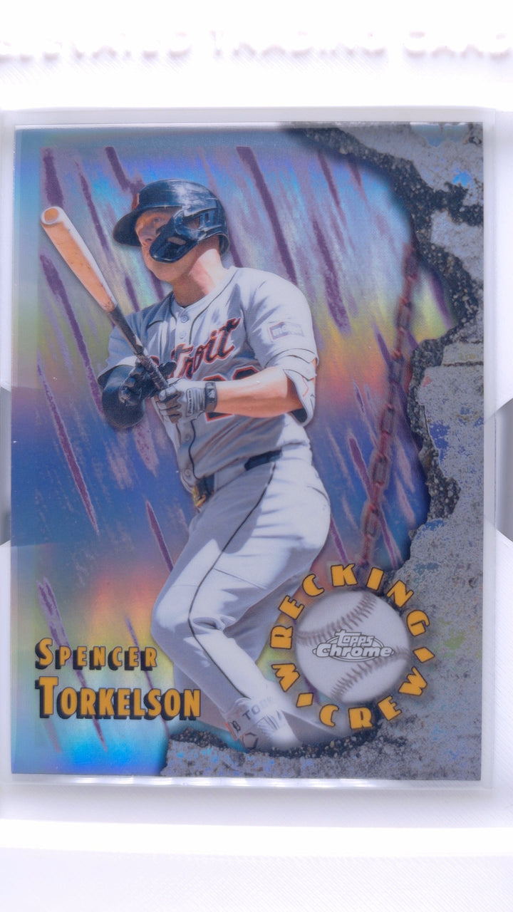 2026 Topps Chrome Baseball Spencer Torkelson #WC-19 Wrecking Crew — Front