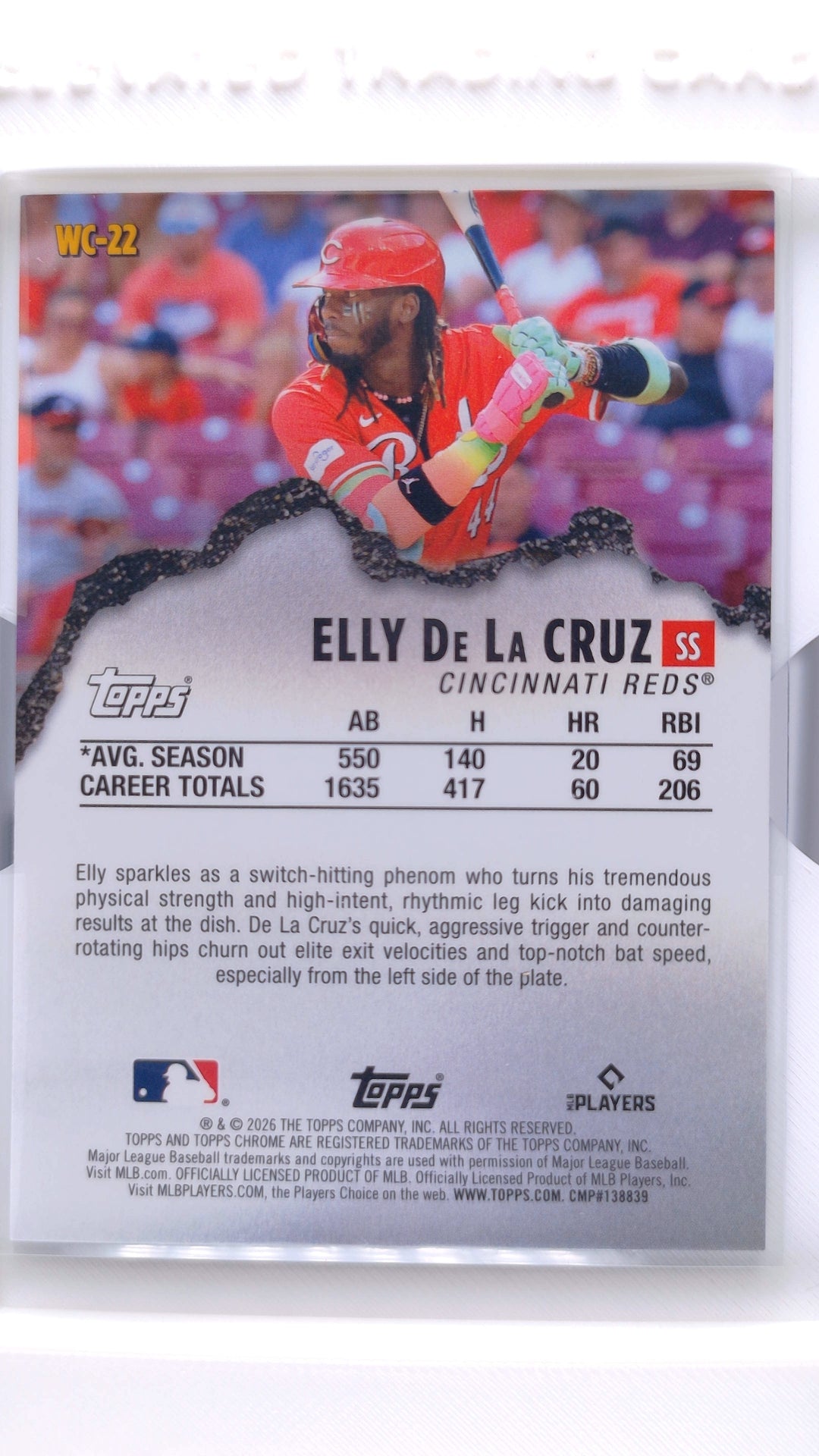 #WC-22 Elly De La Cruz Wrecking Crew - back
