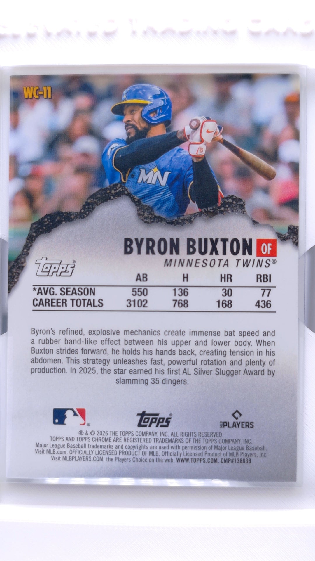 #WC-11 Byron Buxton Wrecking Crew - back