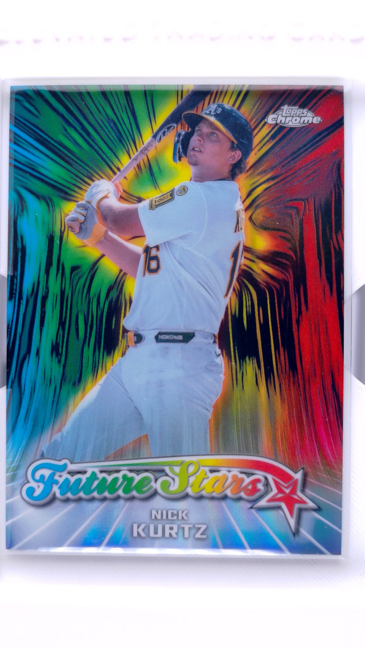 2026 Topps Chrome Baseball Nick Kurtz #FS-5 Future Stars — Front