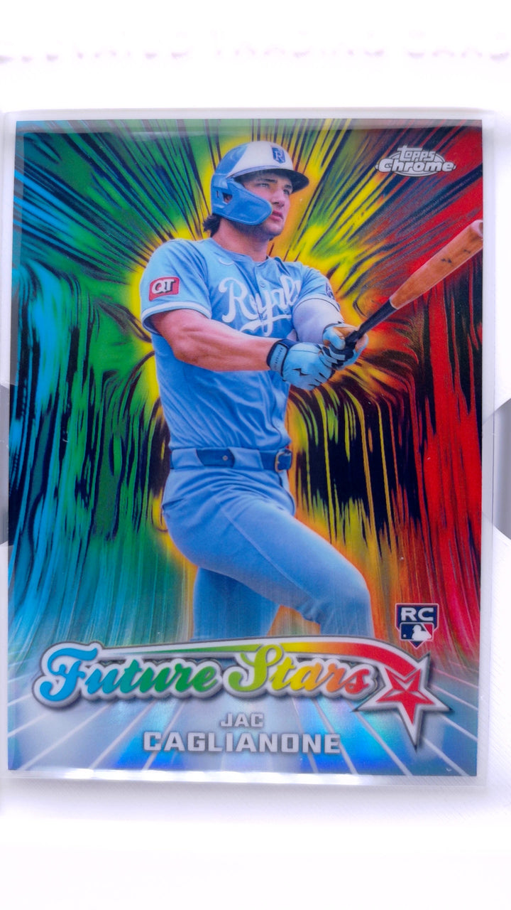 2026 Topps Chrome Baseball Jac Caglianone #FS-7 Future Stars RC — Front