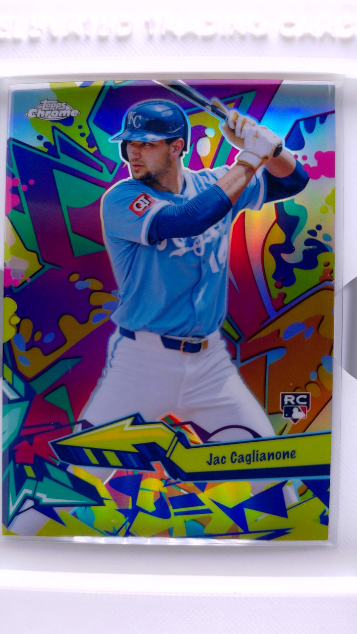 2026 Topps Chrome Baseball Jac Caglianone #WST-22 Wild Style RC — Front