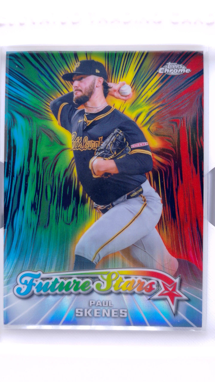 2026 Topps Chrome Baseball Paul Skenes #FS-9 Future Stars — Front