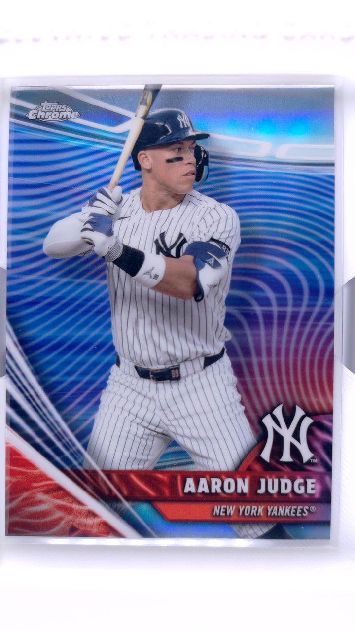 2026 Topps Chrome Baseball Aaron Judge #RVH-20 Chrome Rivals - Home — Front