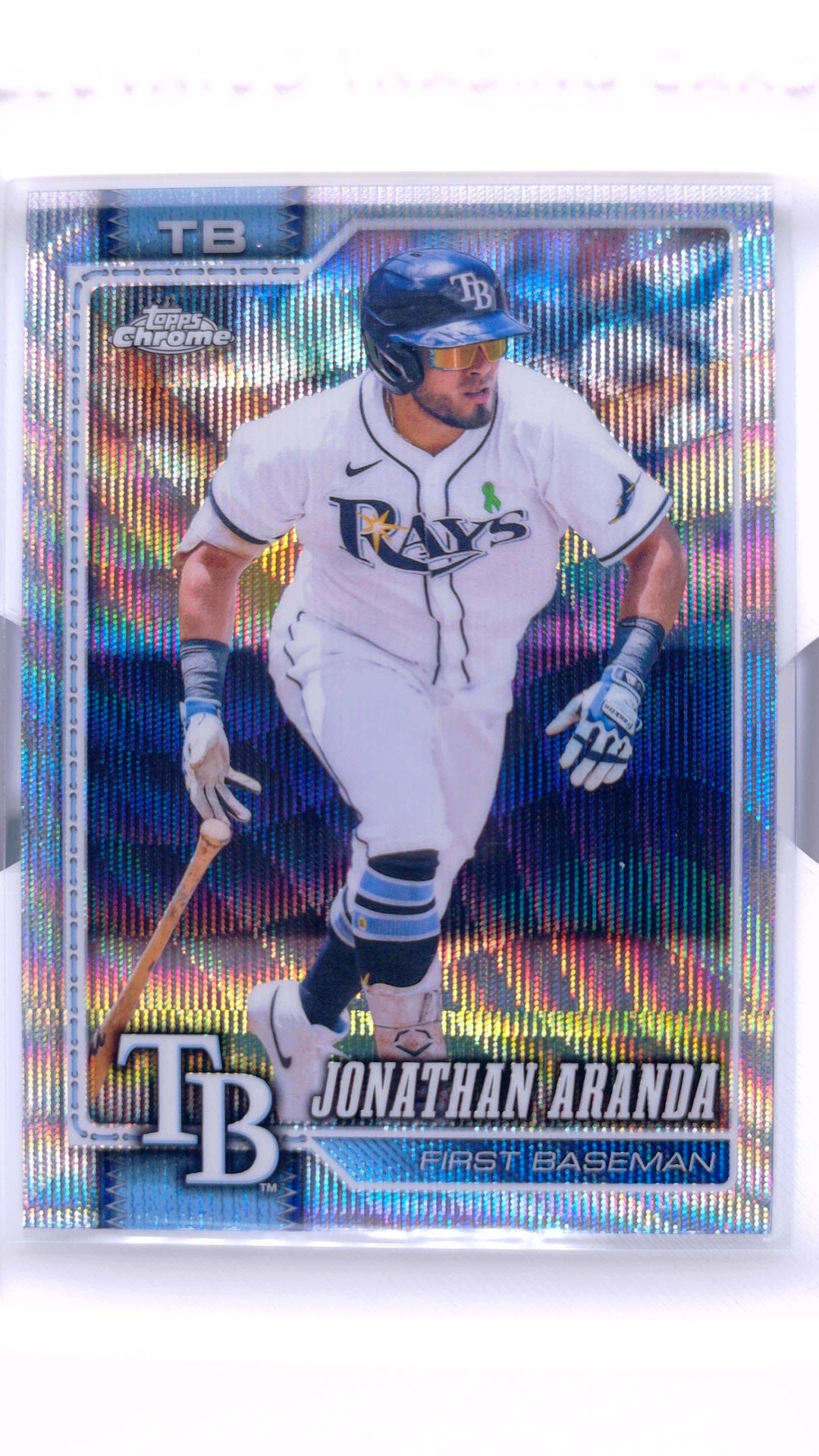 #174 Jonathan Aranda Wave Refractor - front