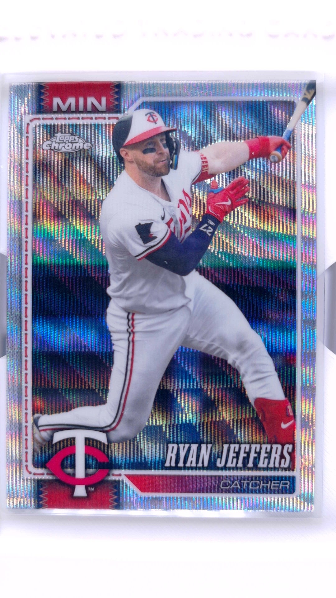 #234 Ryan Jeffers Wave Refractor - front