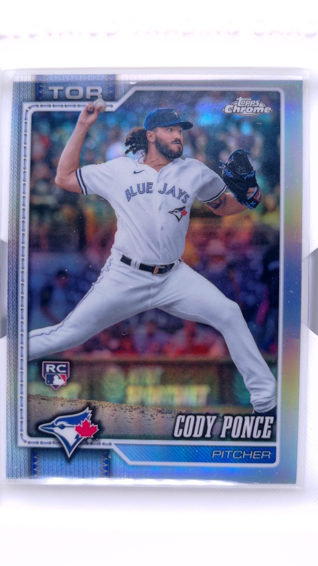 #112 Cody Ponce Rookie Refractor - front