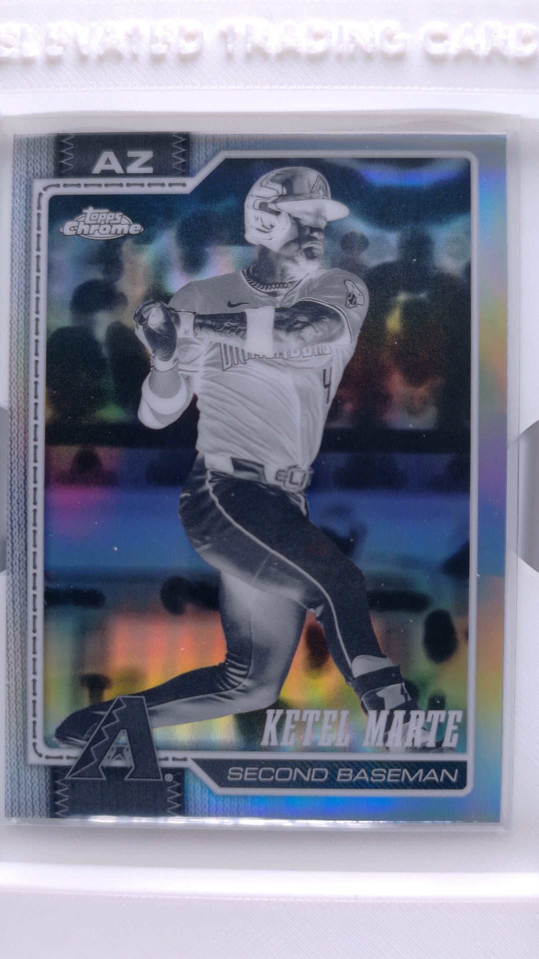 #99 Ketel Marte Negative Refractor - front