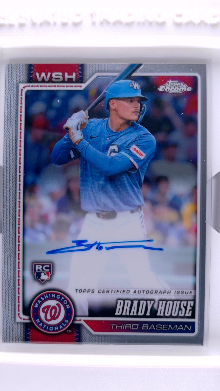 2026 Topps Chrome Baseball Brady House #RA-BHO Rookie Autographs Auto RC — Front