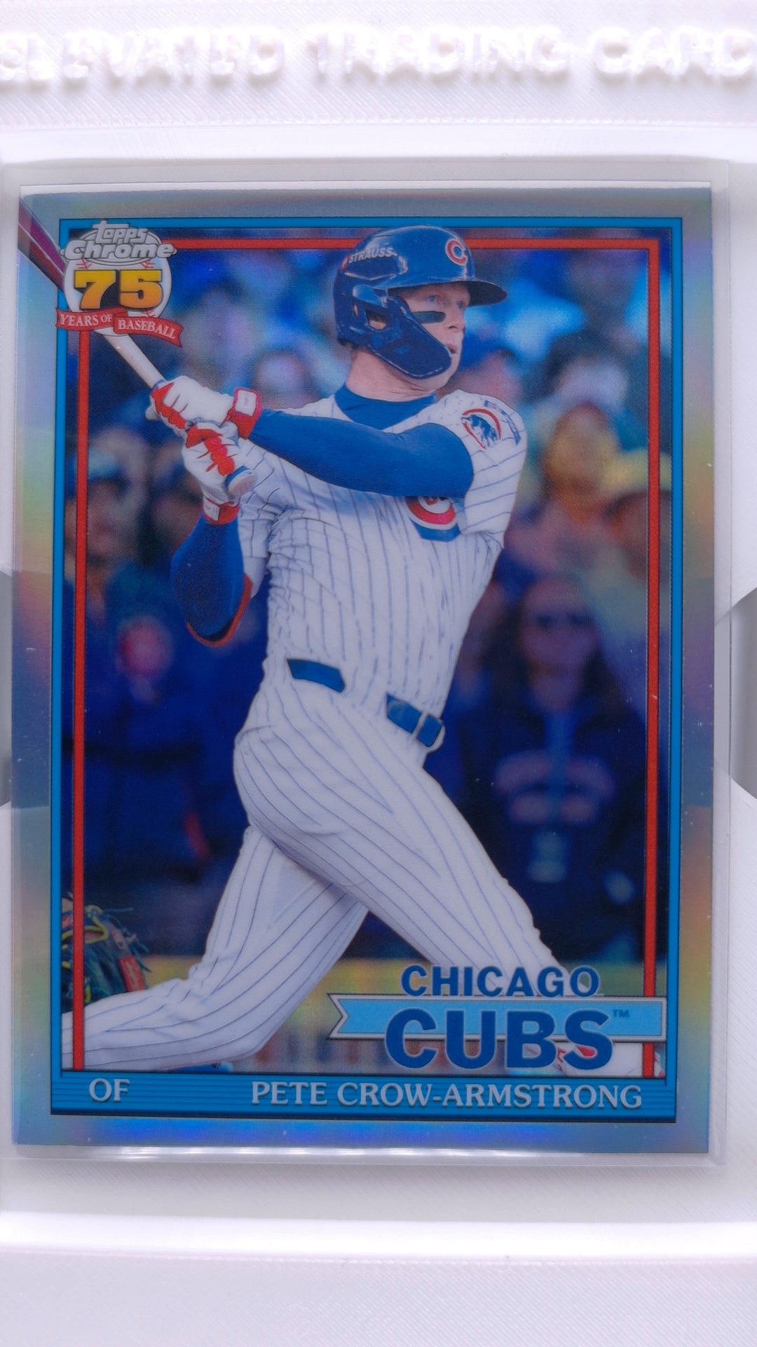 #91CB-14 Pete Crow-Armstrong 1991 Topps Baseball - front