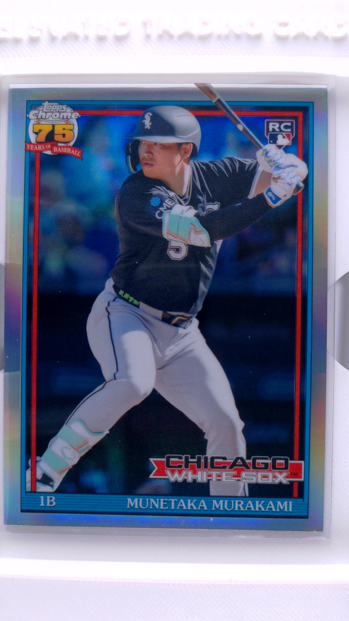 2026 Topps Chrome Baseball Munetaka Murakami #91CB-22 1991 Topps Baseball RC — Front