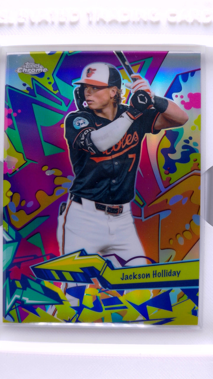 2026 Topps Chrome Baseball Jackson Holliday #WST-20 Wild Style — Front