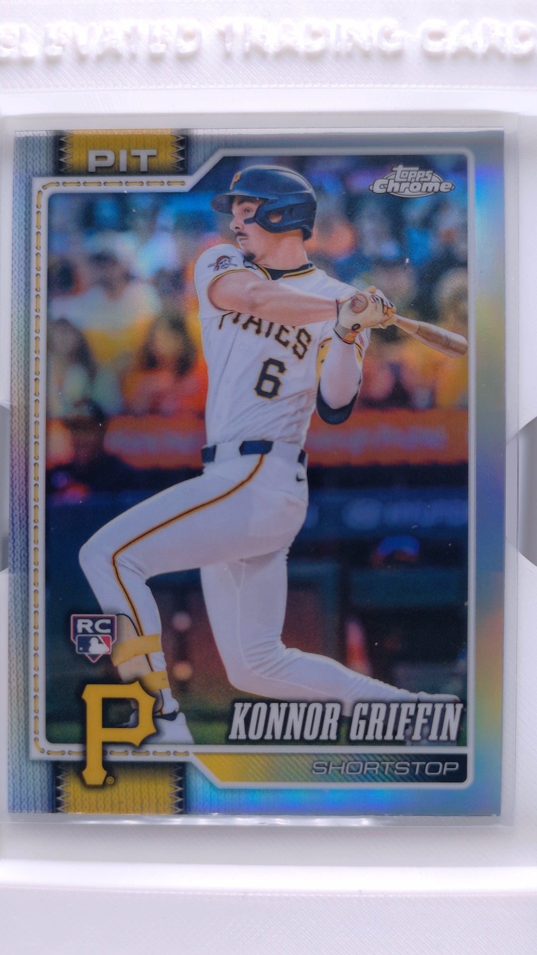 #74 Konnor Griffin Rookie Refractor - front