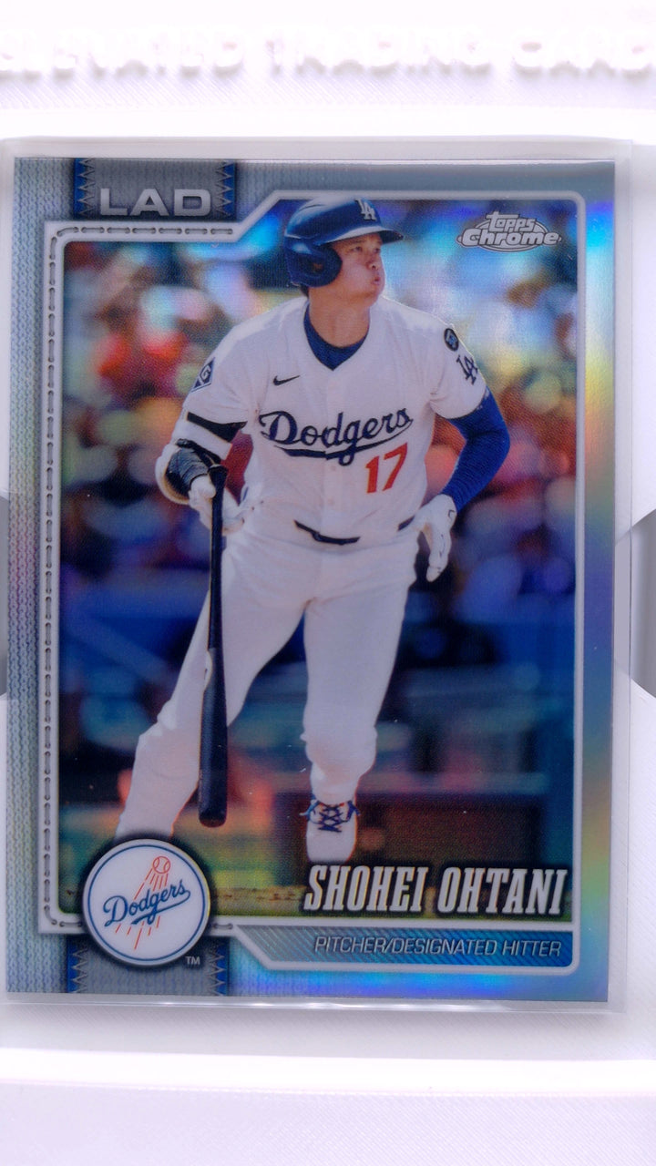 2026 Topps Chrome Baseball Shohei Ohtani #1 Refractor — Front