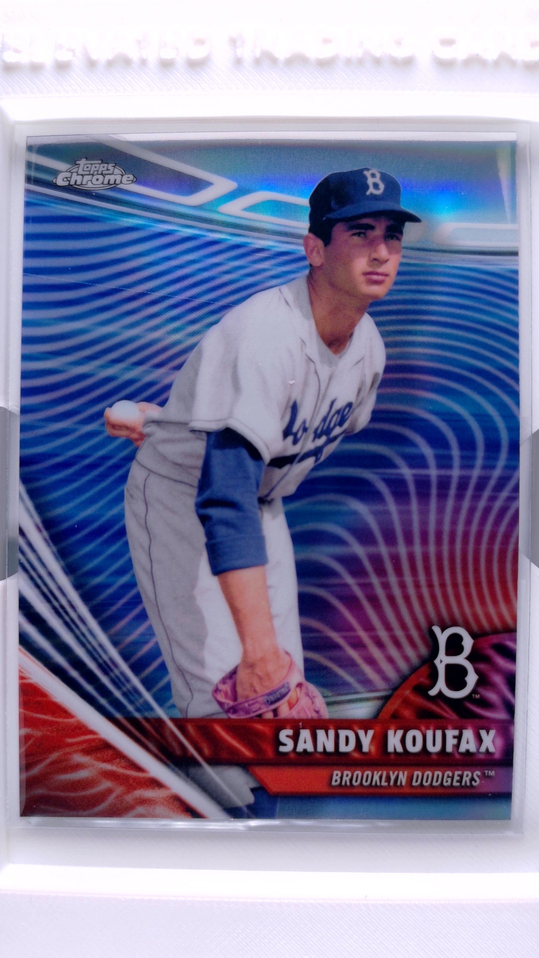 #RVH-5 Sandy Koufax Chrome Rivals - Home - front