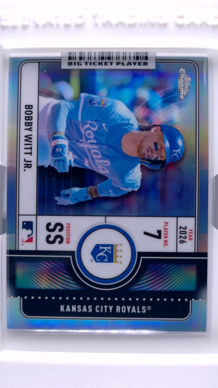 2026 Topps Chrome Baseball Bobby Witt Jr. #BTP-16 Big Ticket Players — Front