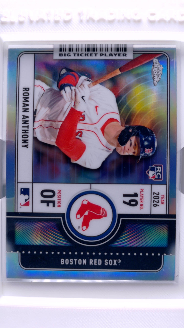 2026 Topps Chrome Baseball Roman Anthony #BTP-23 Big Ticket Players RC — Front