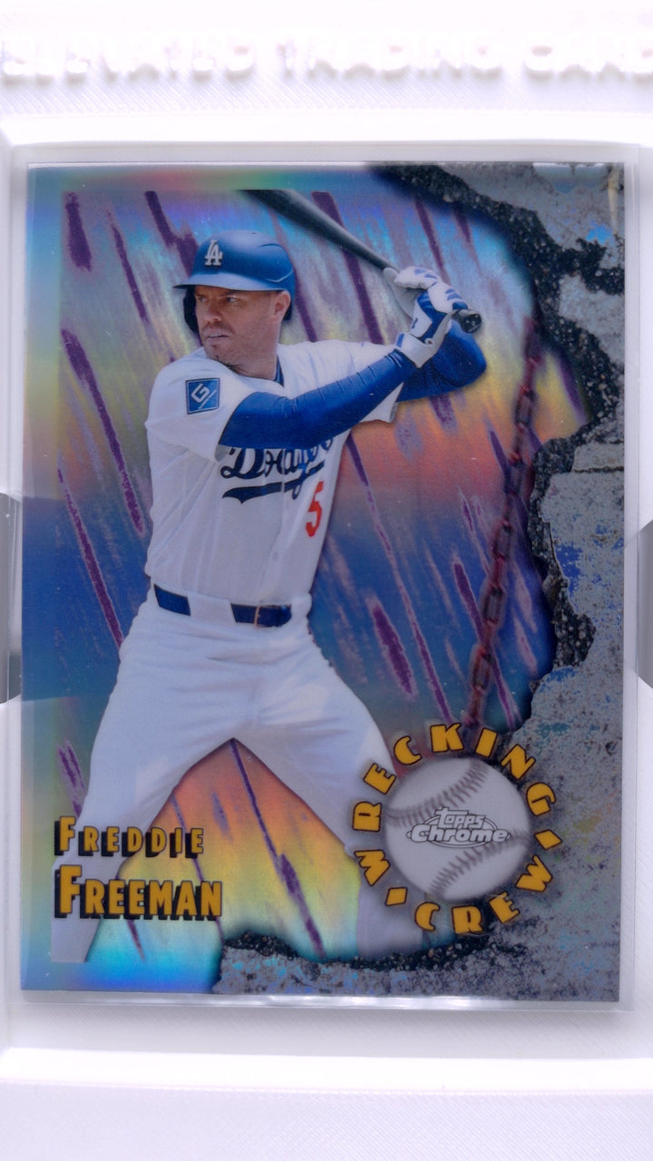 2026 Topps Chrome Baseball Freddie Freeman #WC-13 Wrecking Crew — Front