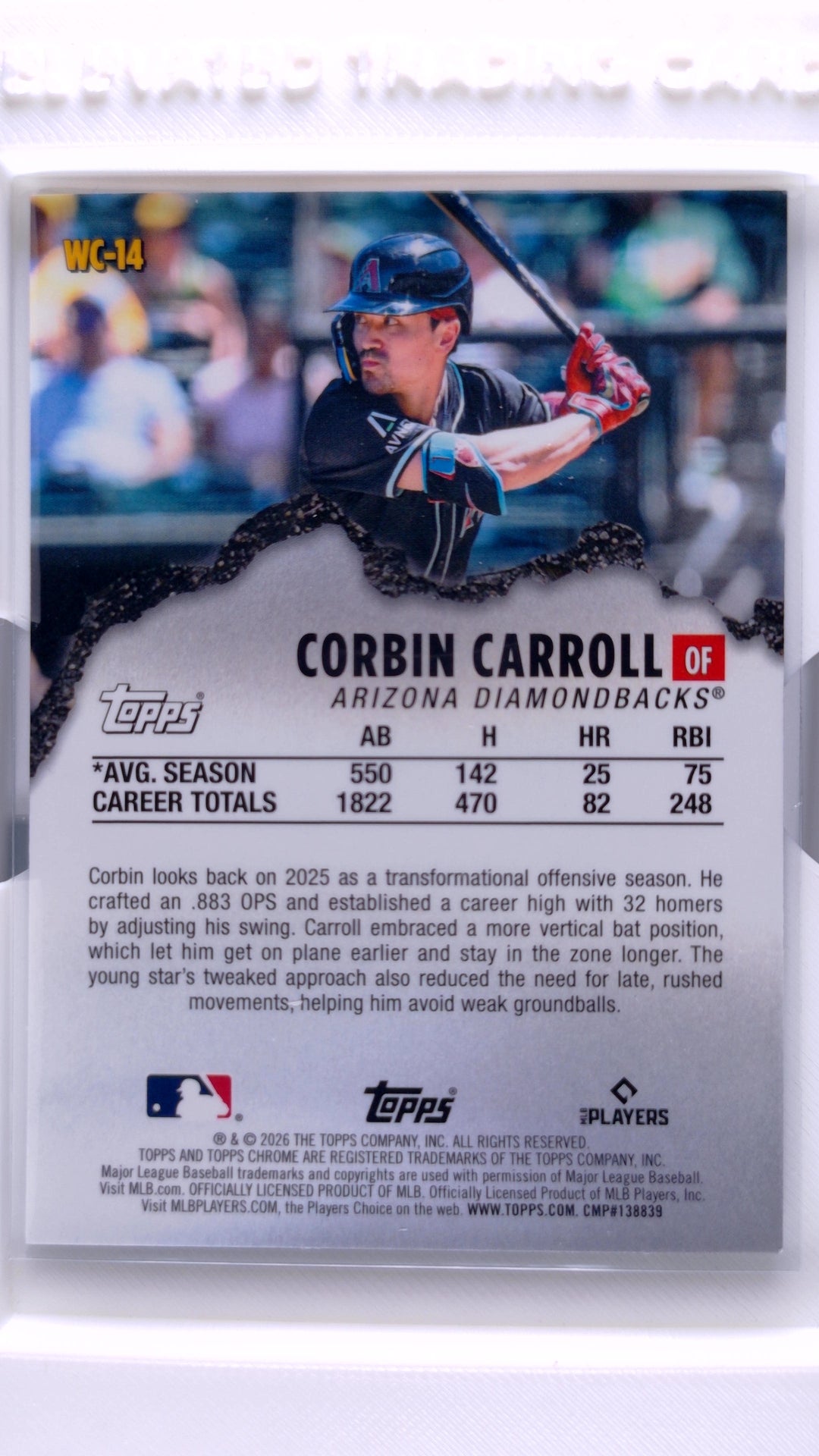 #WC-14 Corbin Carroll Wrecking Crew - back