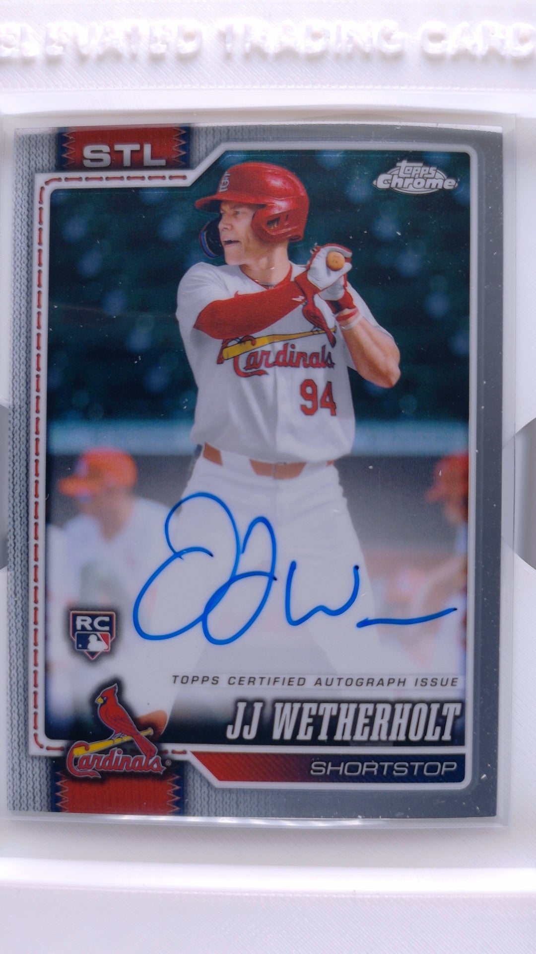 #RA-JJW JJ Wetherholt Rookie Rookie Autographs - front