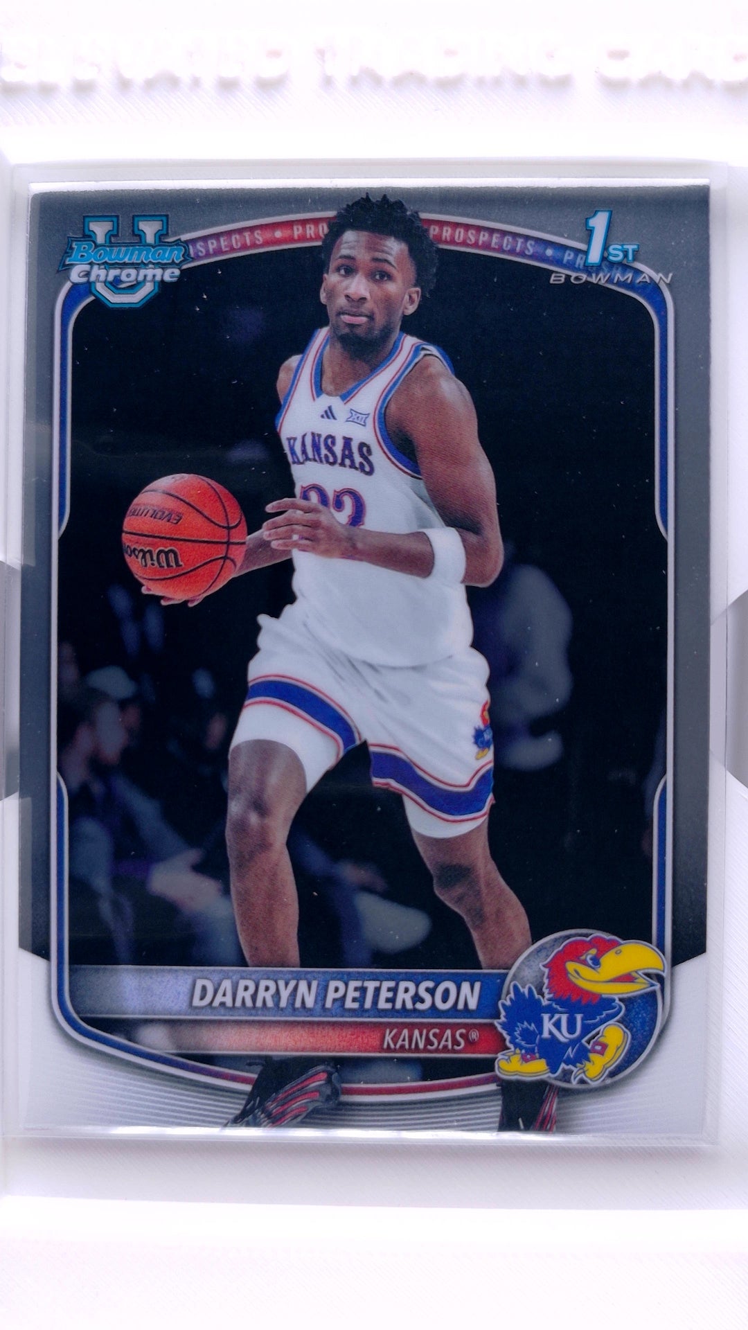 #BCP-2 Darryn Peterson Chrome Prospects - front