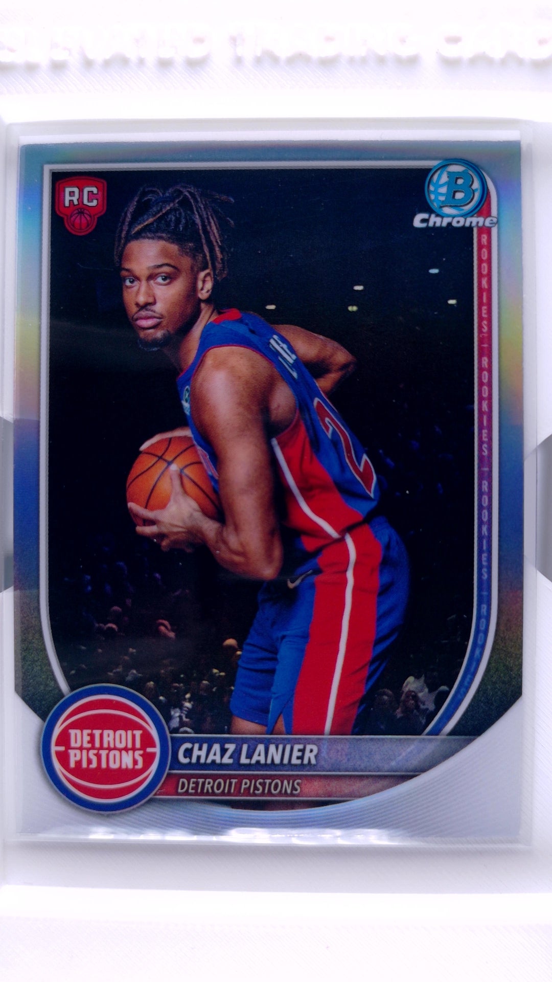 #BRR-38 Chaz Lanier Rookie Red Rookie Variations - front