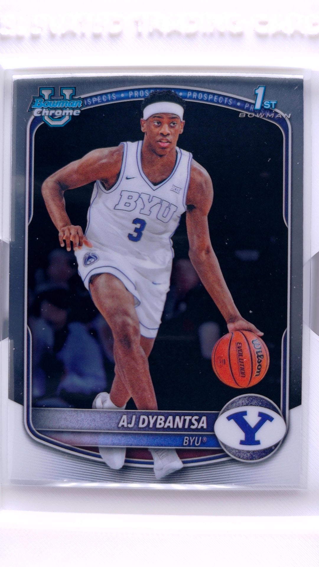 #BCP-1 AJ Dybantsa Chrome Prospects - front