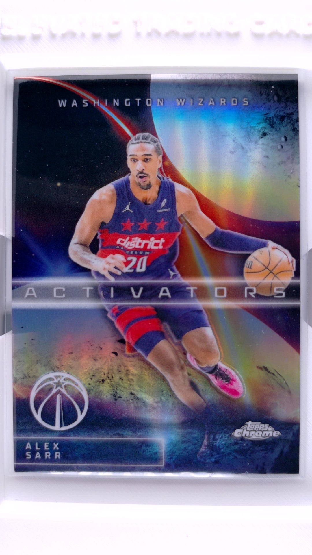 #AC-12 Alex Sarr Activators Refractor - front