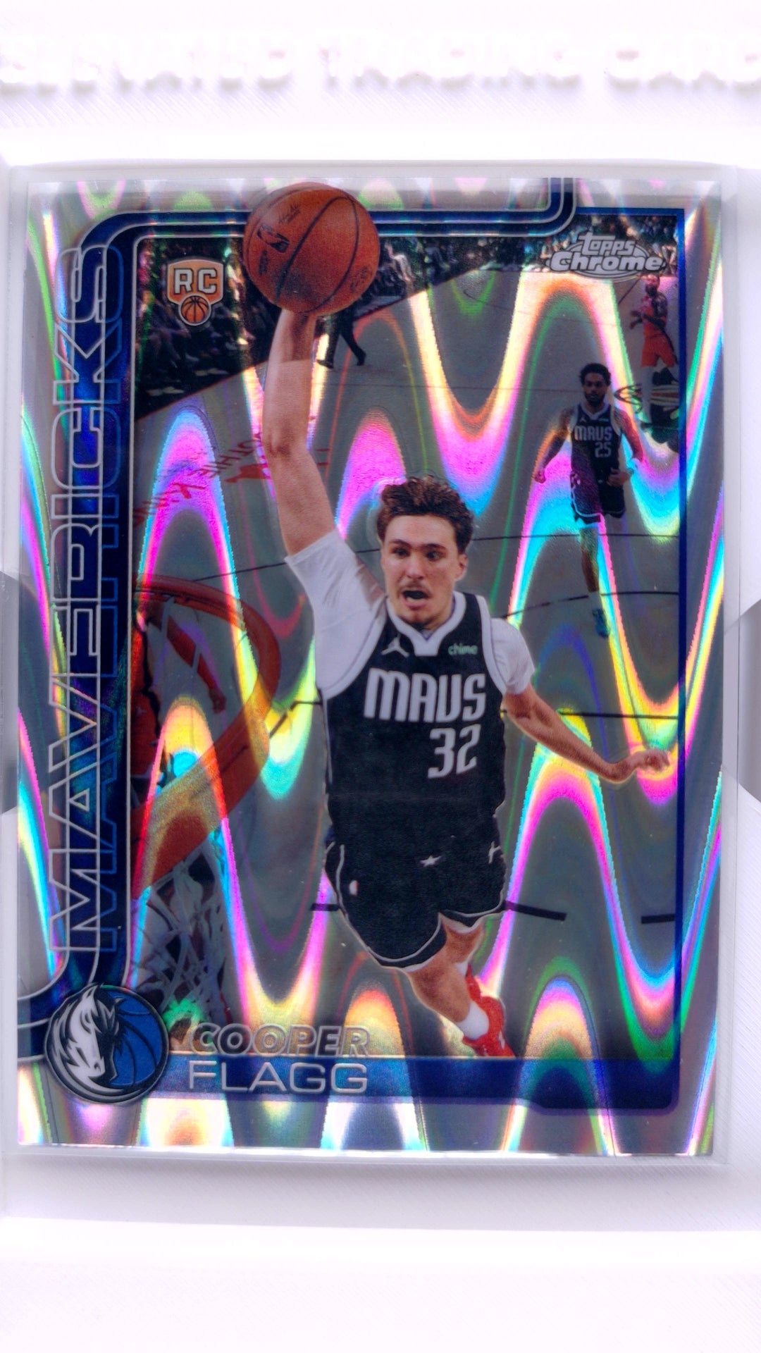 #151 Cooper Flagg Rookie RayWave Refractor - front