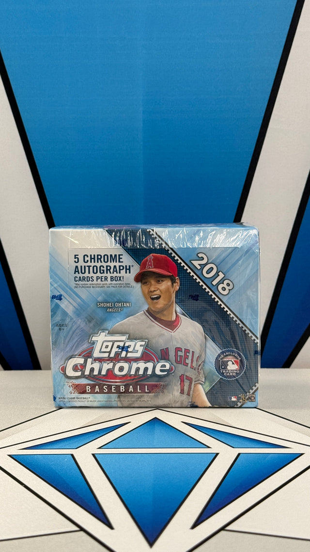 Founder Drop #9 — 2018 Topps Chrome Baseball box