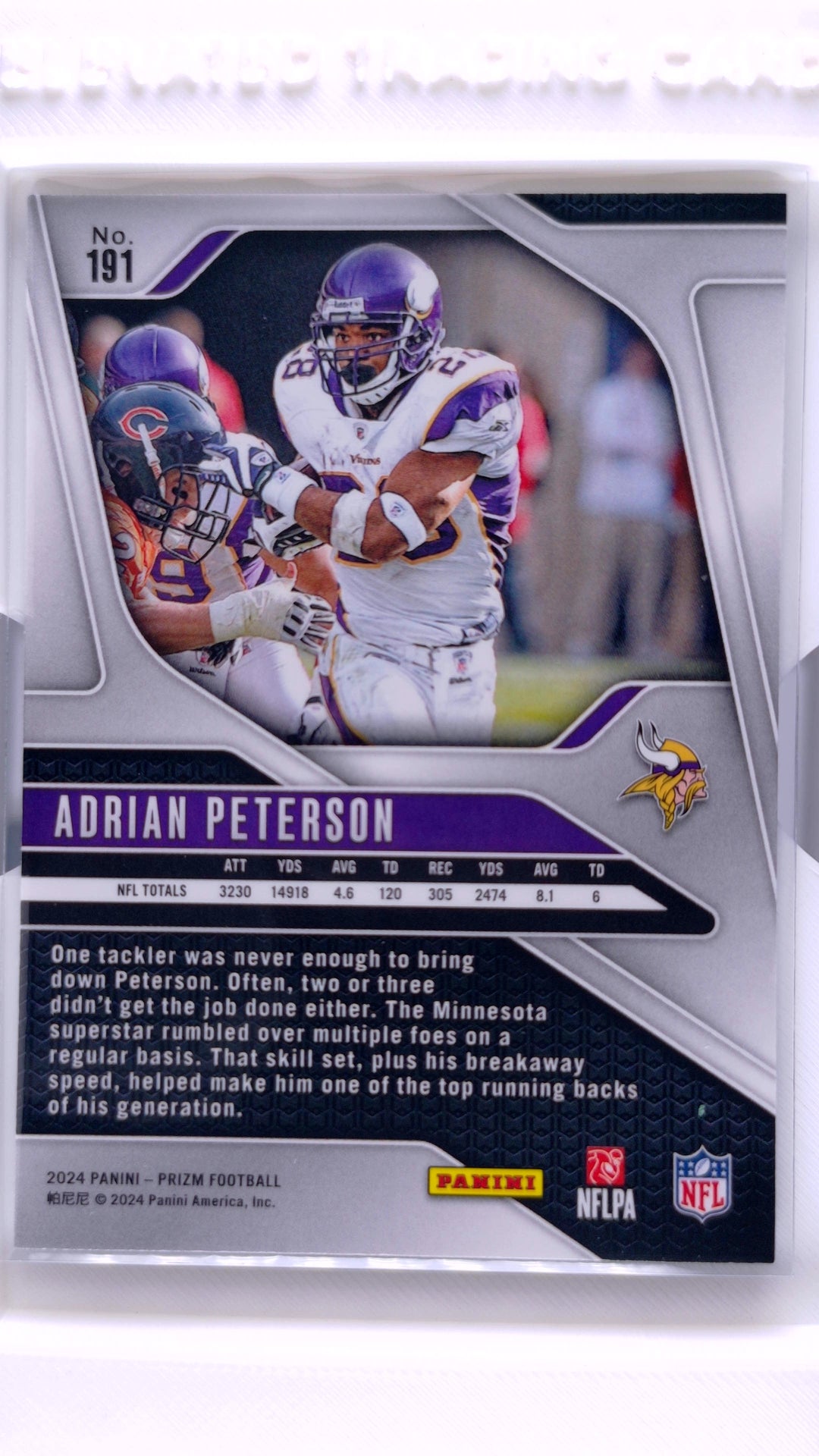#191 Adrian Peterson - back