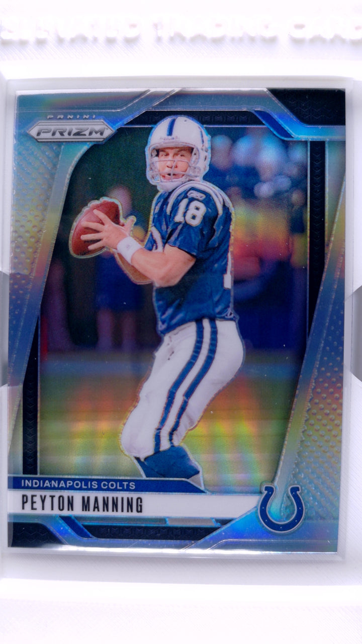 2024 Panini Prizm Football Peyton Manning #126 Silver Prizm — Front