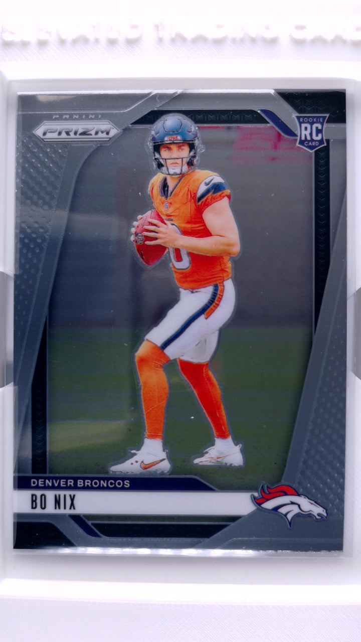 2024 Panini Prizm Football Bo Nix #309 RC — Front