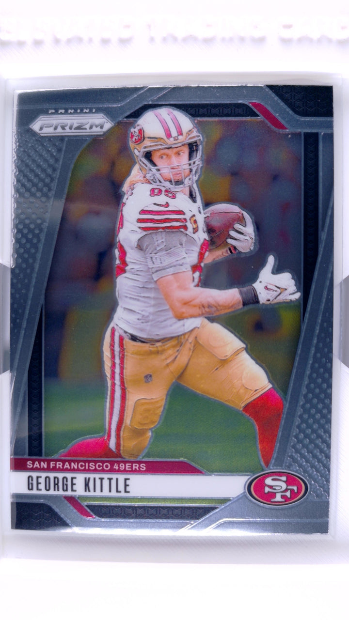 2024 Panini Prizm Football George Kittle #253 — Front
