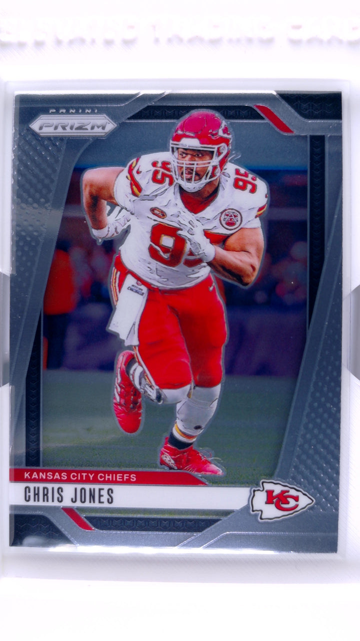 2024 Panini Prizm Football Chris Jones #143 — Front