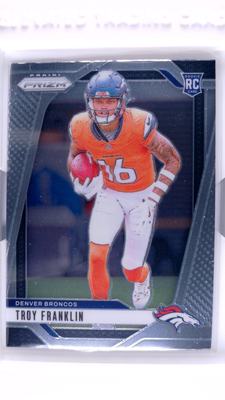 2024 Panini Prizm Football Troy Franklin #393 RC — Front