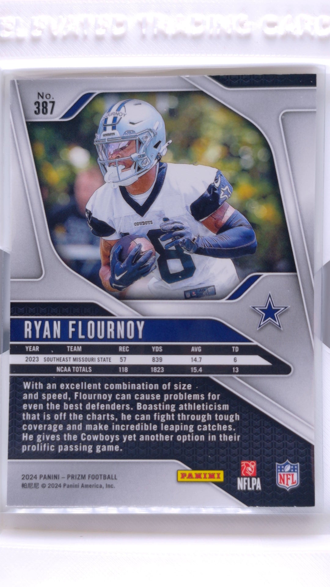 #387 Ryan Flournoy Rookie - back