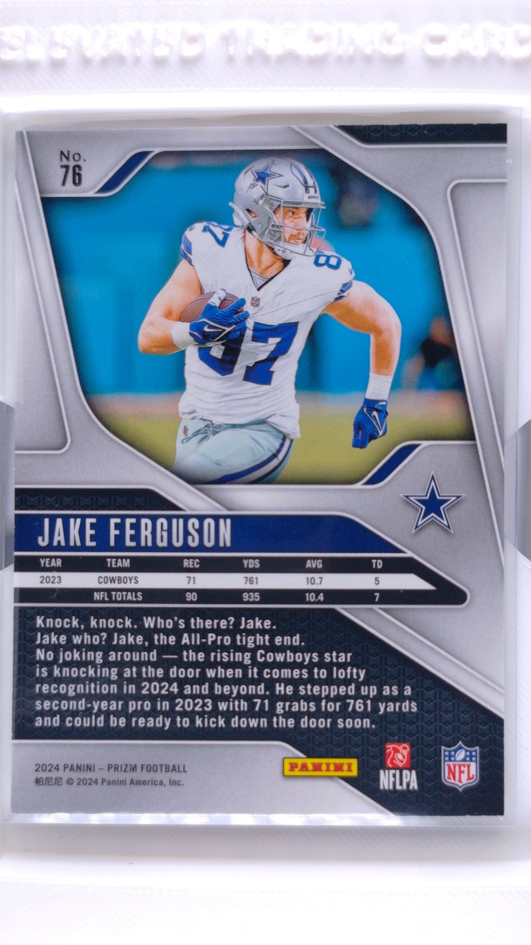 #76 Jake Ferguson - back