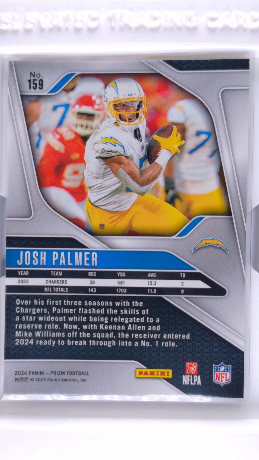#159 Josh Palmer - back