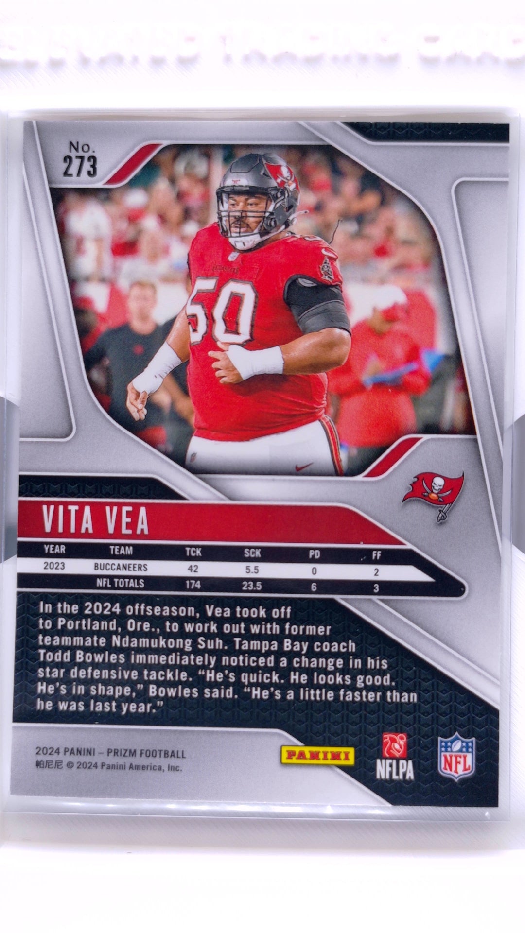 #273 Vita Vea - back