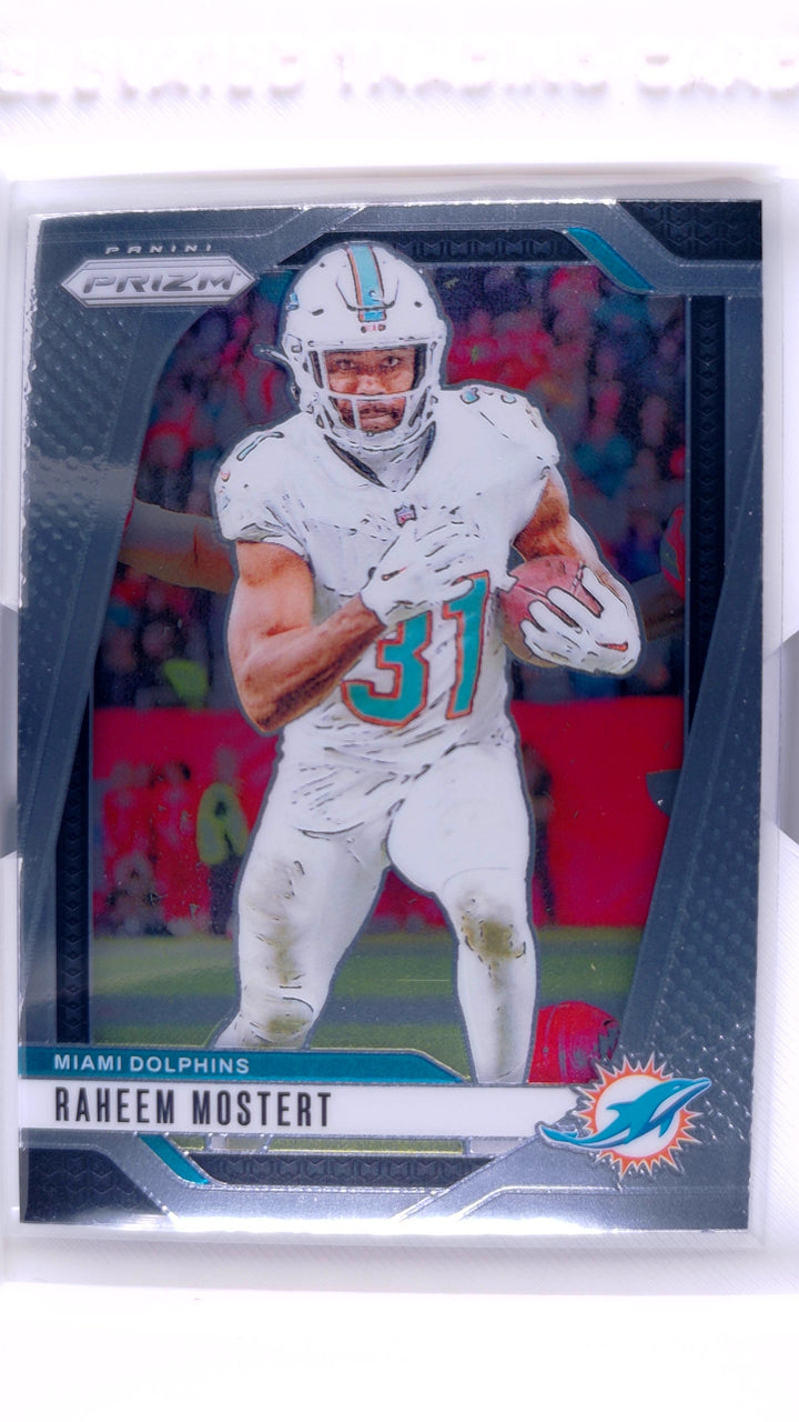 2024 Panini Prizm Football Raheem Mostert #179 — Front