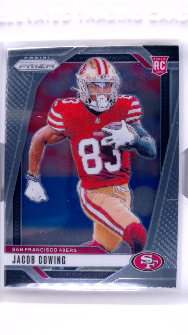 2024 Panini Prizm Football Jacob Cowing #335 RC — Front