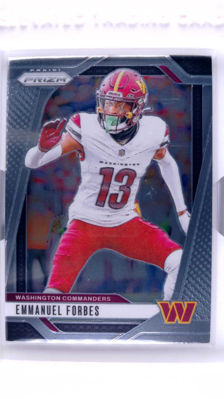 2024 Panini Prizm Football Emmanuel Forbes #291 — Front