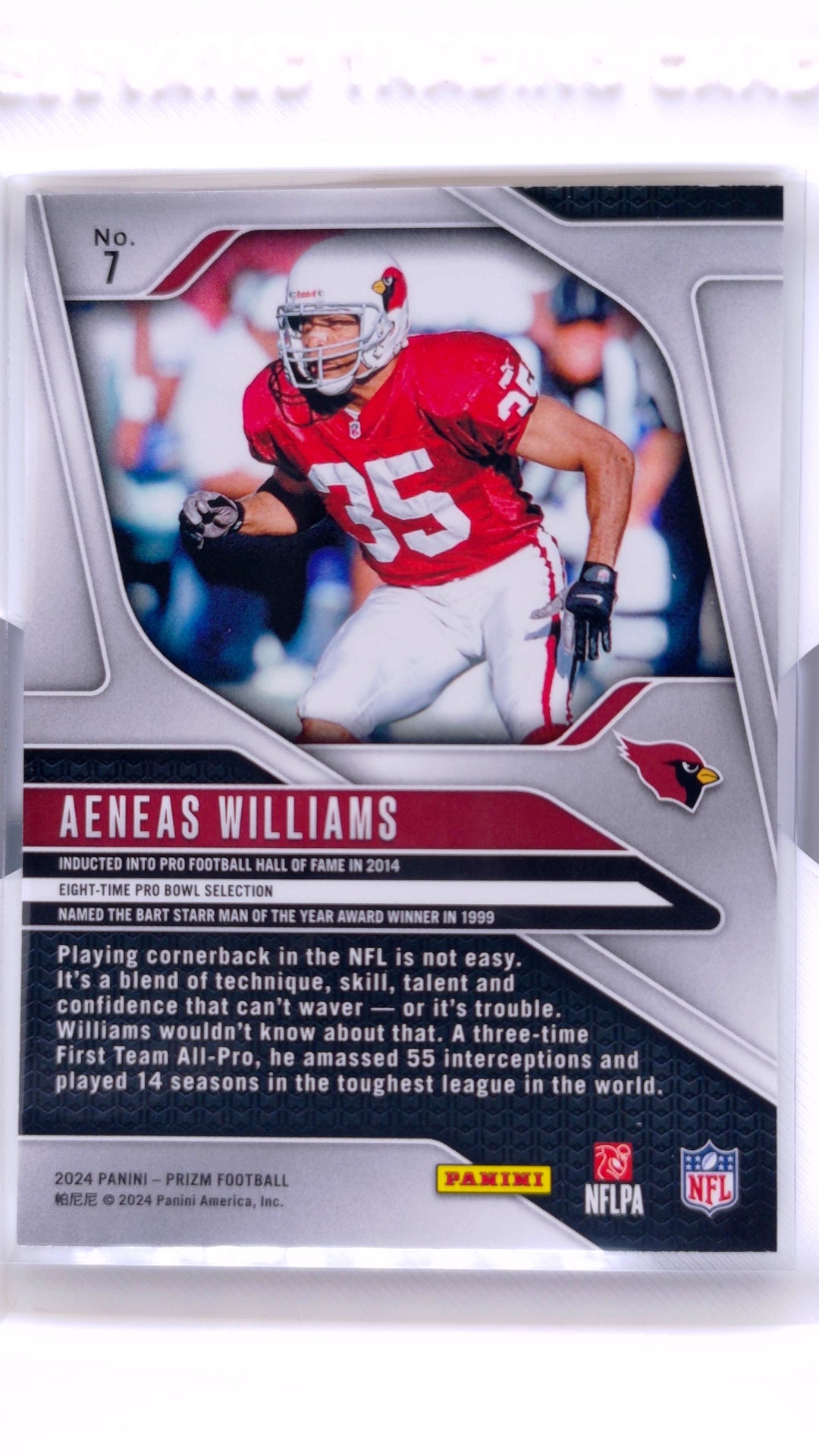 #7 Aeneas Williams - back