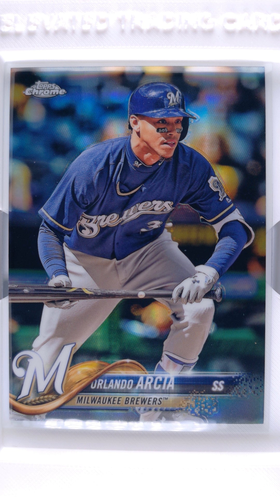 #135 Orlando Arcia Refractor - front